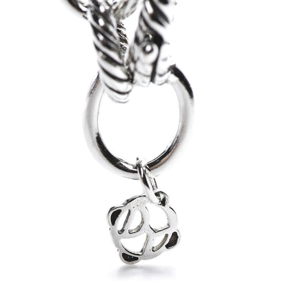 David Yurman Sterling Silver 10mm Medium Oval Link Bracelet 6 of 10