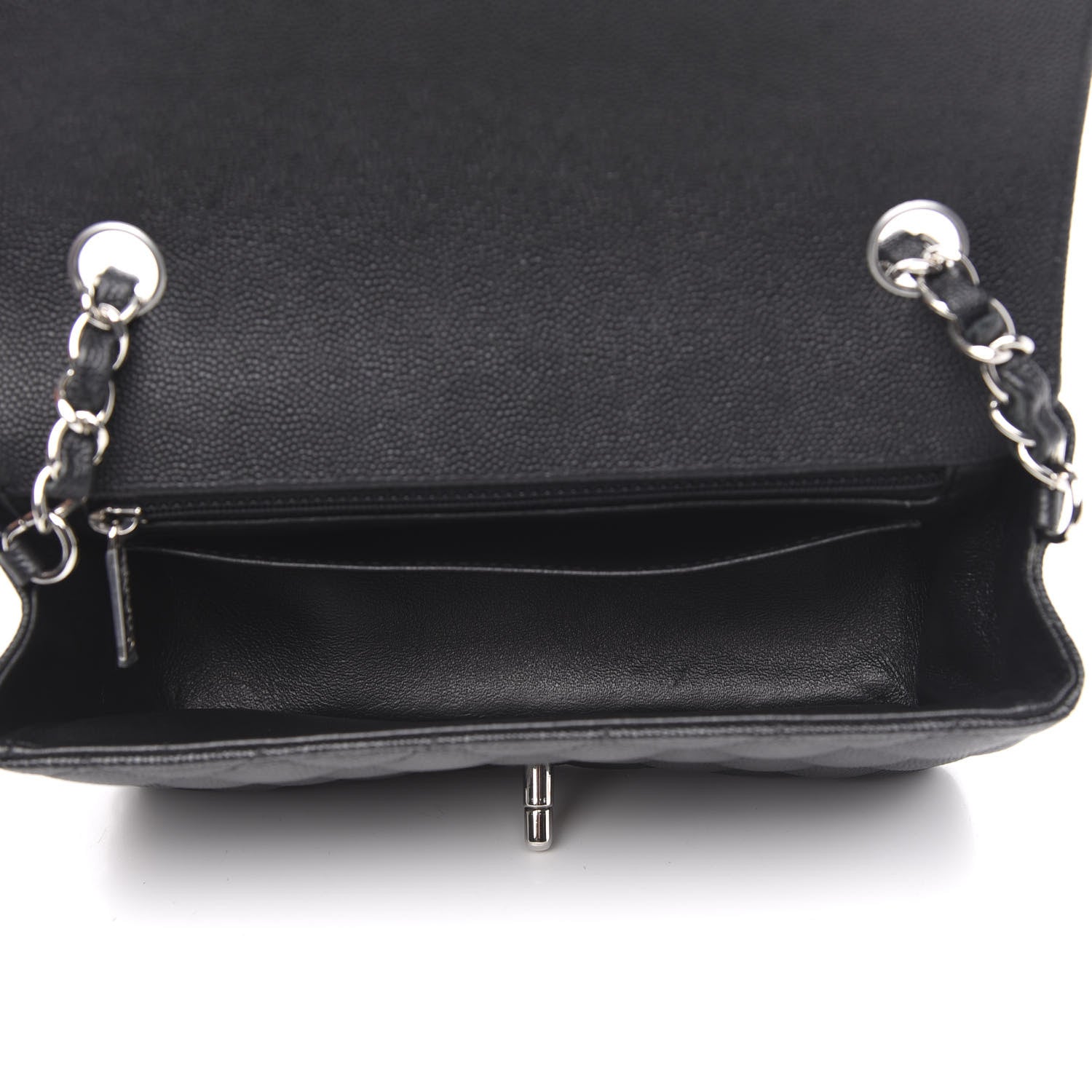 Chanel Caviar Quilted Mini Rectangular Flap Black 5 of 11