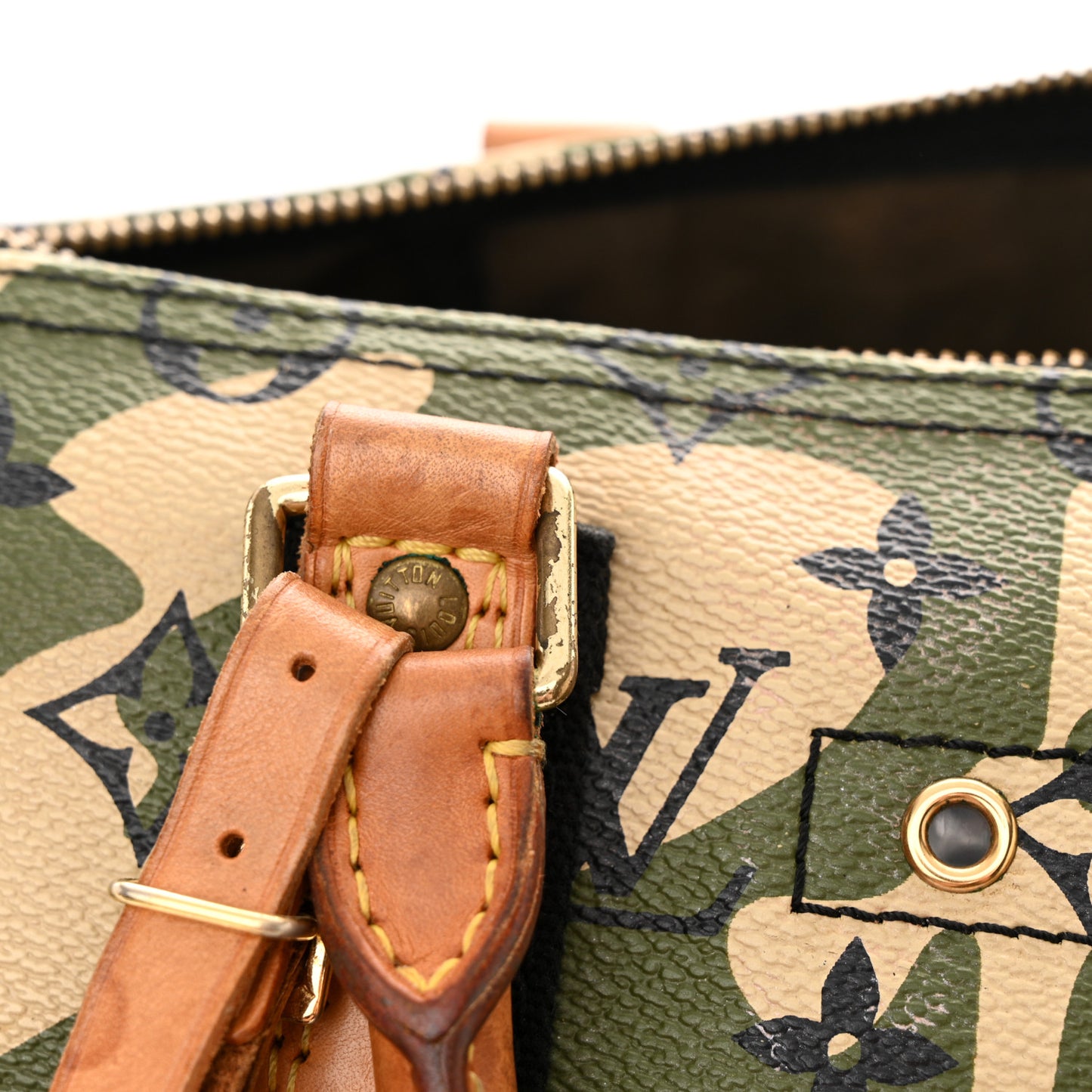 Monogram Camouflage Speedy 35