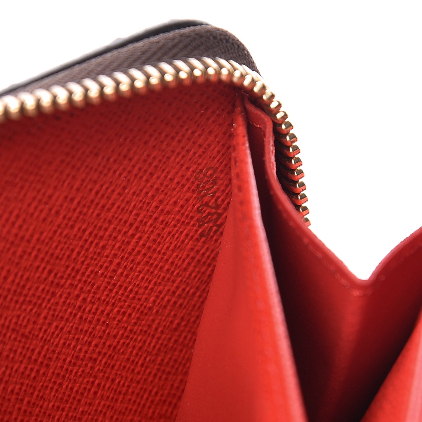 Monogram Zippy Wallet Coquelicot