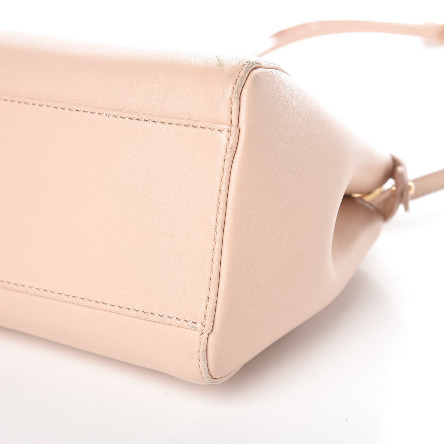 Nappa Mini Peekaboo Iconic Satchel Rosa Plaster