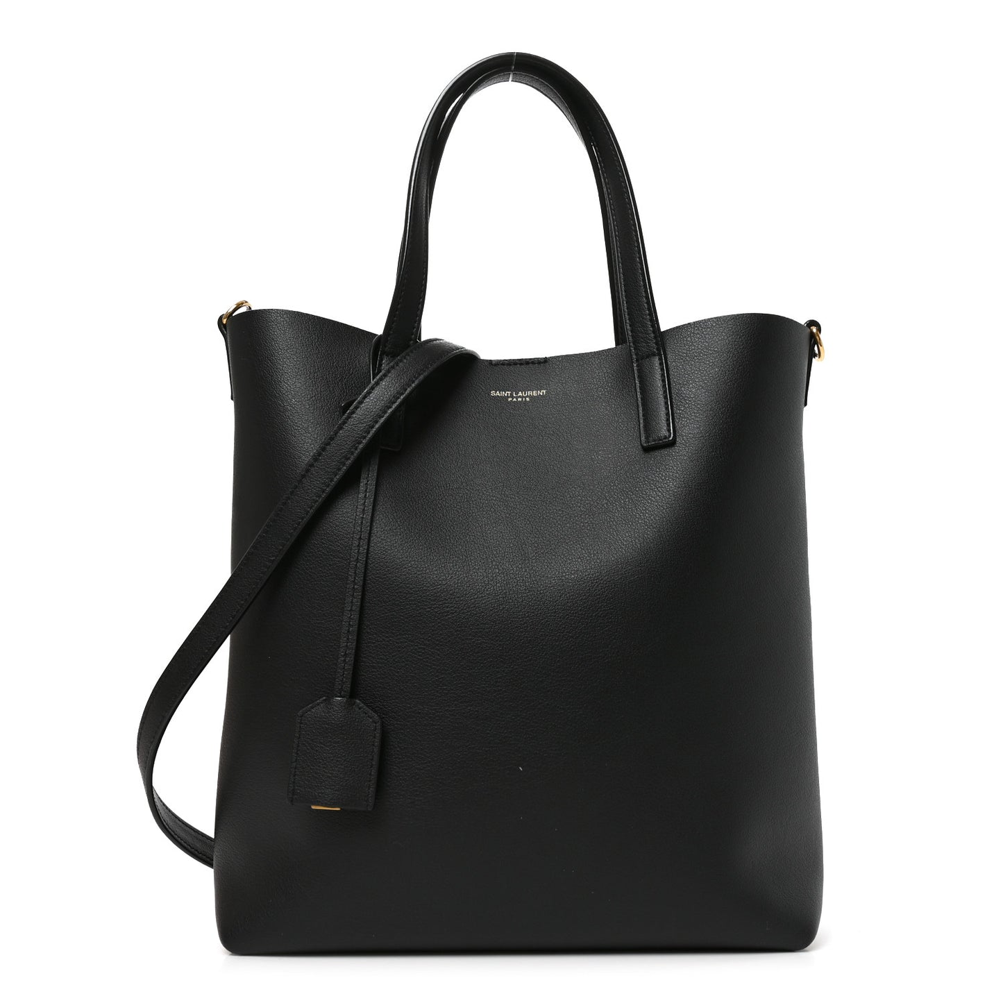 Calfskin Toy Shopping Tote Black