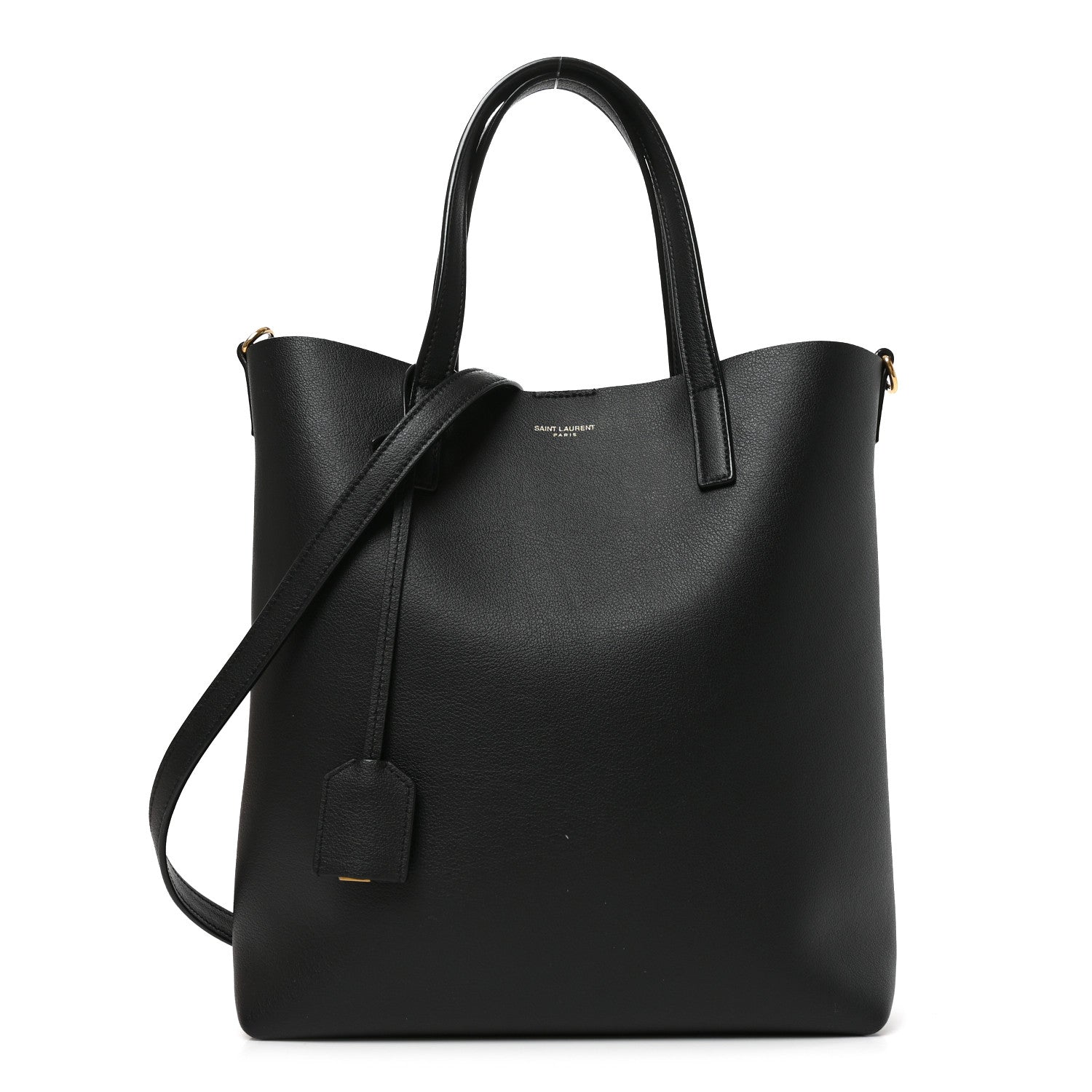 Saint Laurent Calfskin Toy Shopping Tote Black 1 of 8