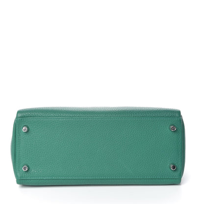 Hermes Taurillon Clemence Kelly Retourne 28 Vert Vertigo 6 of 33