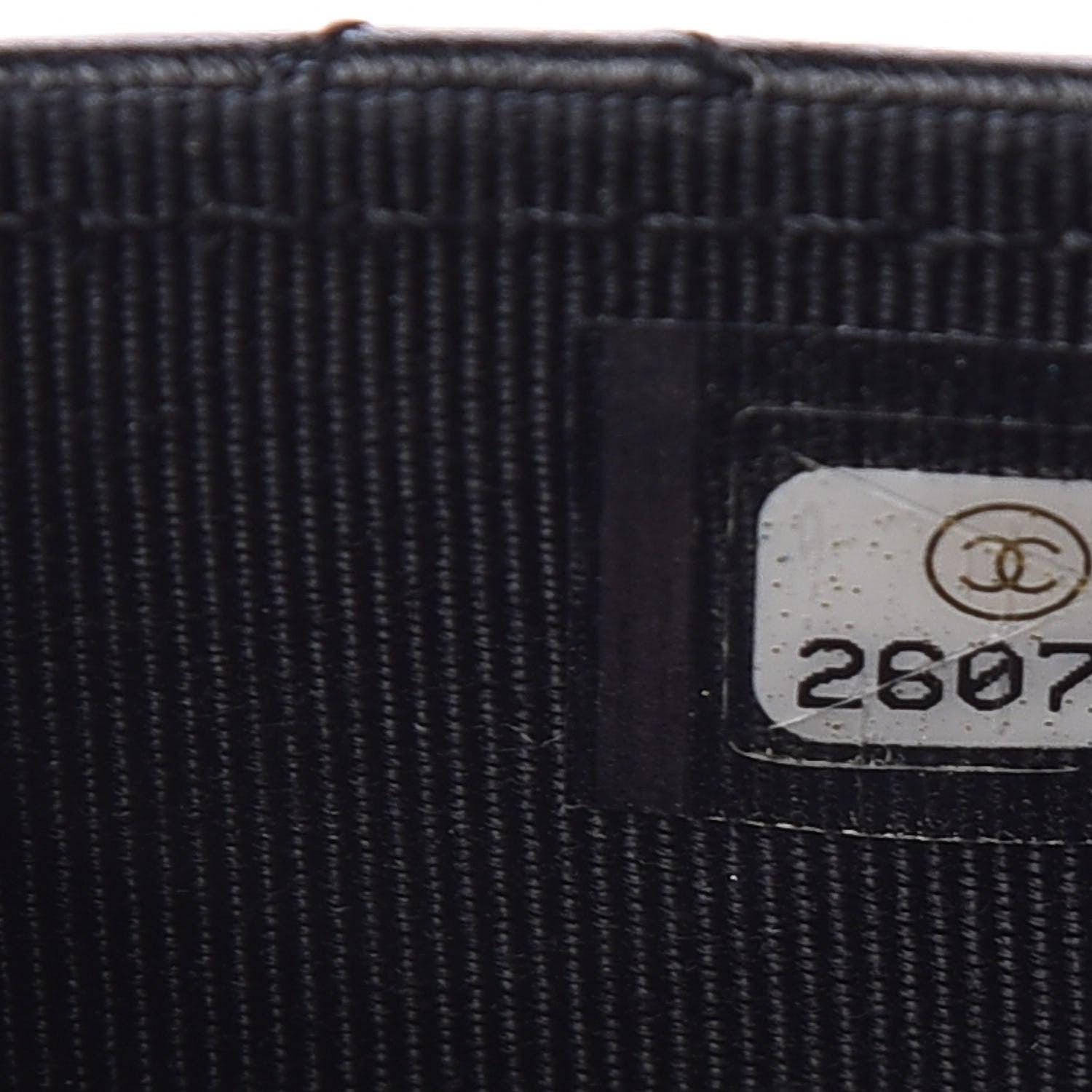 Chanel Lambskin Quilted Flap Card Holder Black 8 of 9