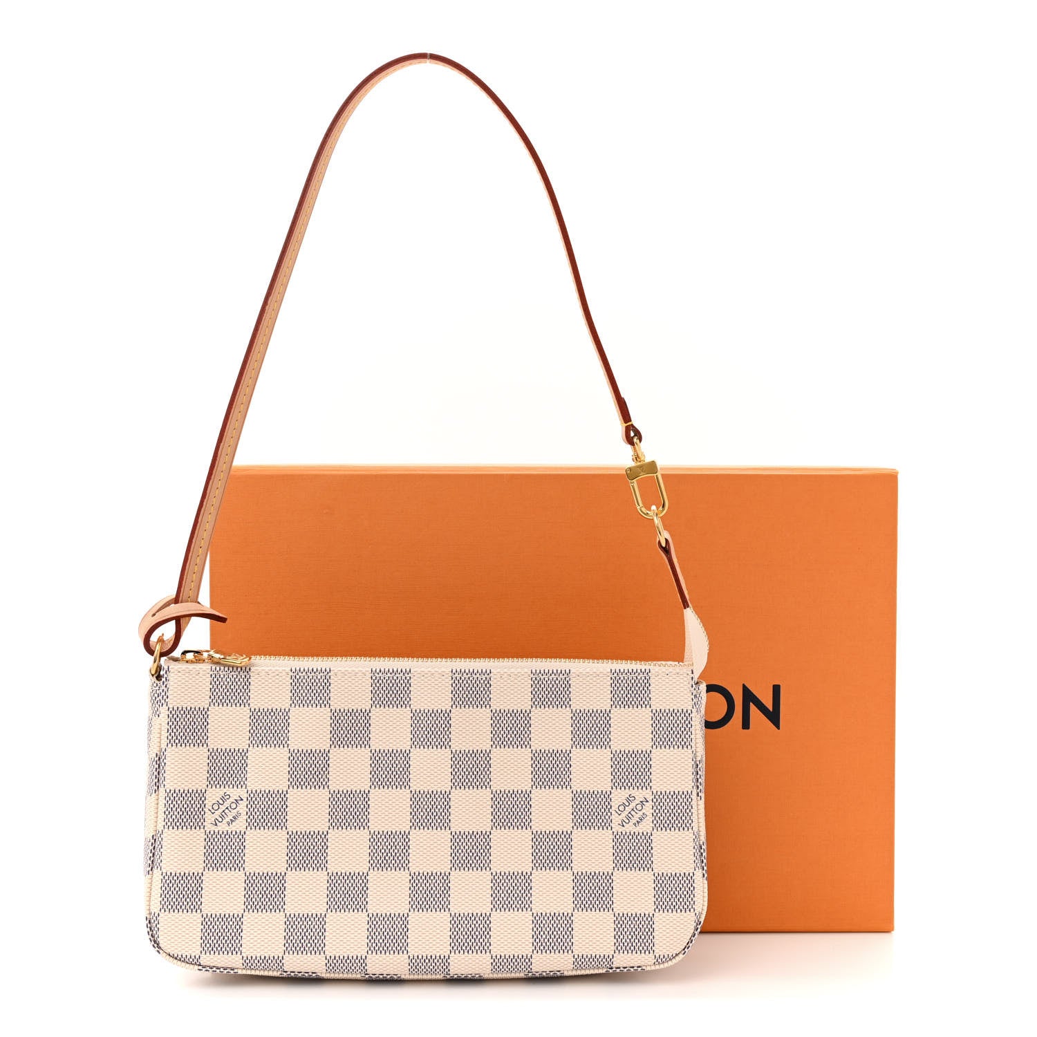 Louis Vuitton Damier Azur Pochette Accessories NM 10 of 10