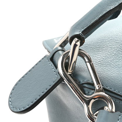 Loewe Calfskin Small Puzzle Bag Stone Blue 12 of 15