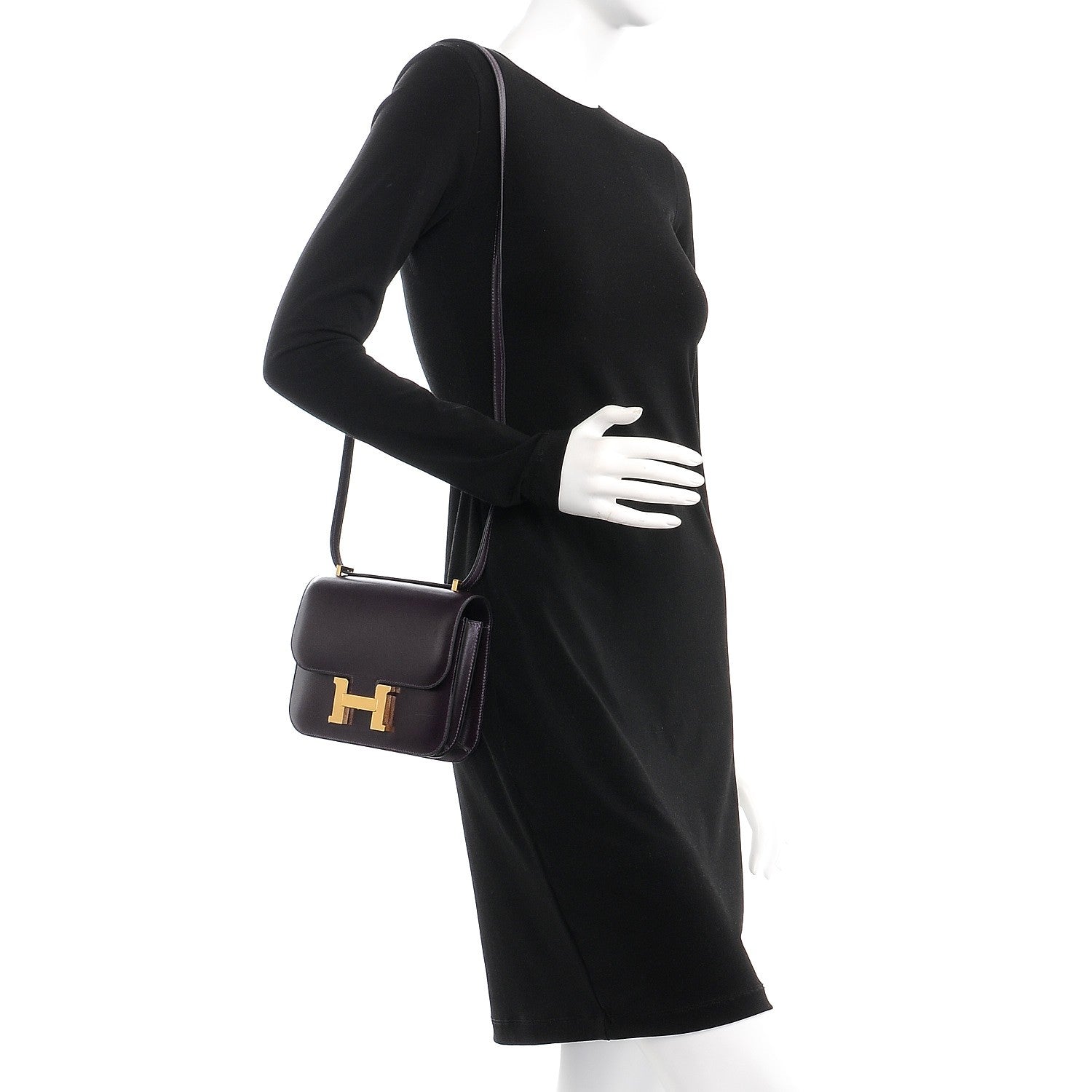 Hermes Box Constance 18 Raisin 2 of 10