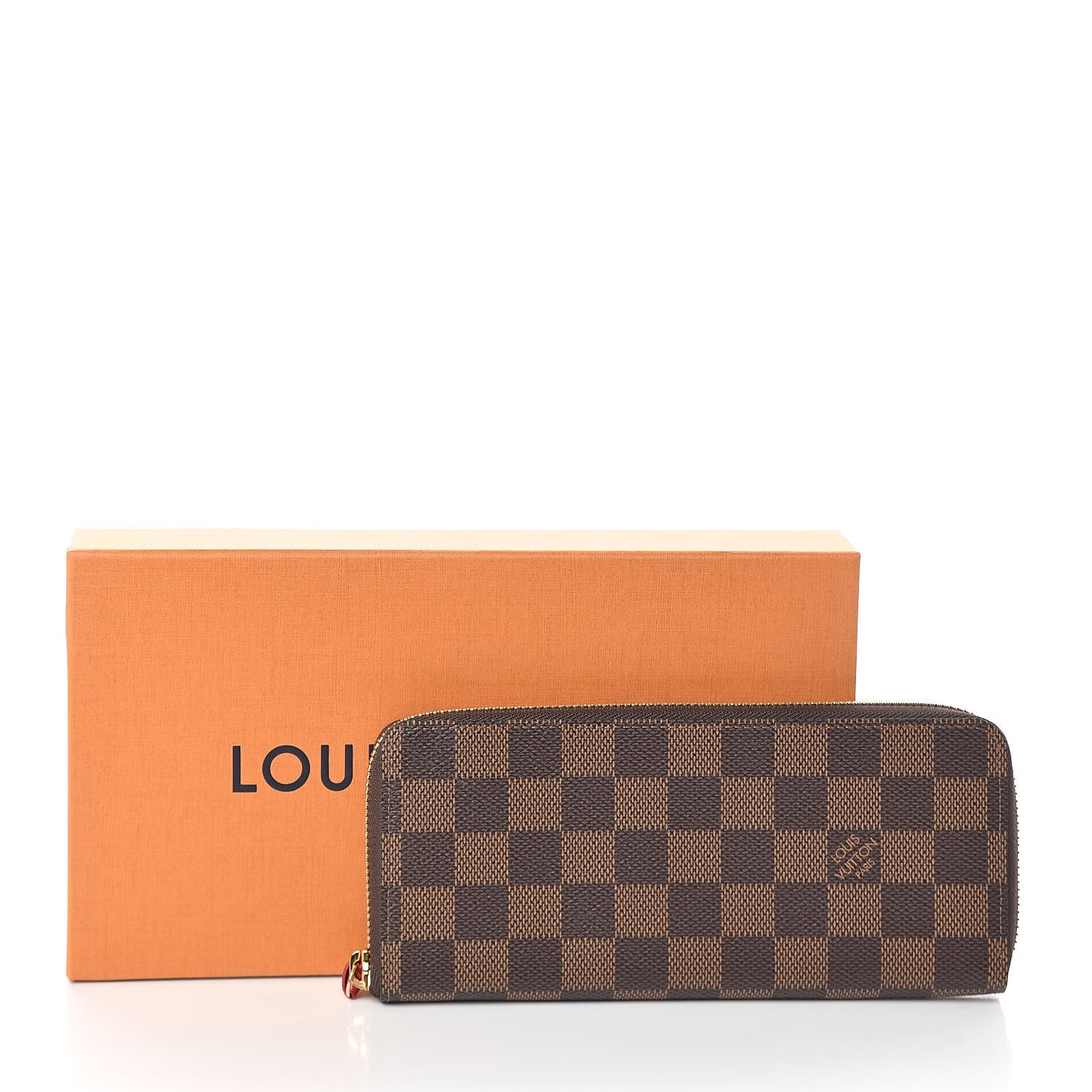 Louis Vuitton Damier Ebene Clemence Wallet 7 of 7