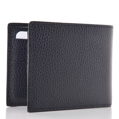 Gucci Calfskin Bi-Fold Wallet Dark Blue 3 of 9