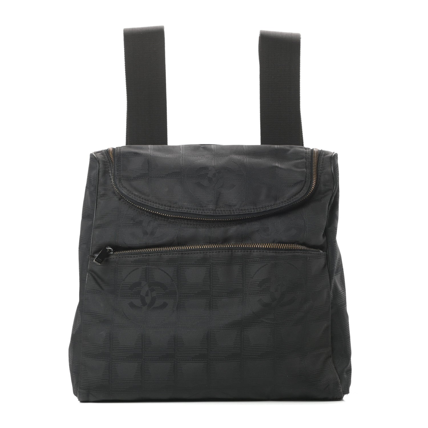 Chanel Nylon Travel Backpack Black 1 of 15