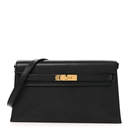 Hermes Chevre Chamkila Kelly Elan Black 1 of 11
