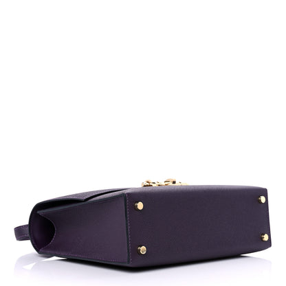 Hermes Epsom Verrou 21 Raisin 3 of 11