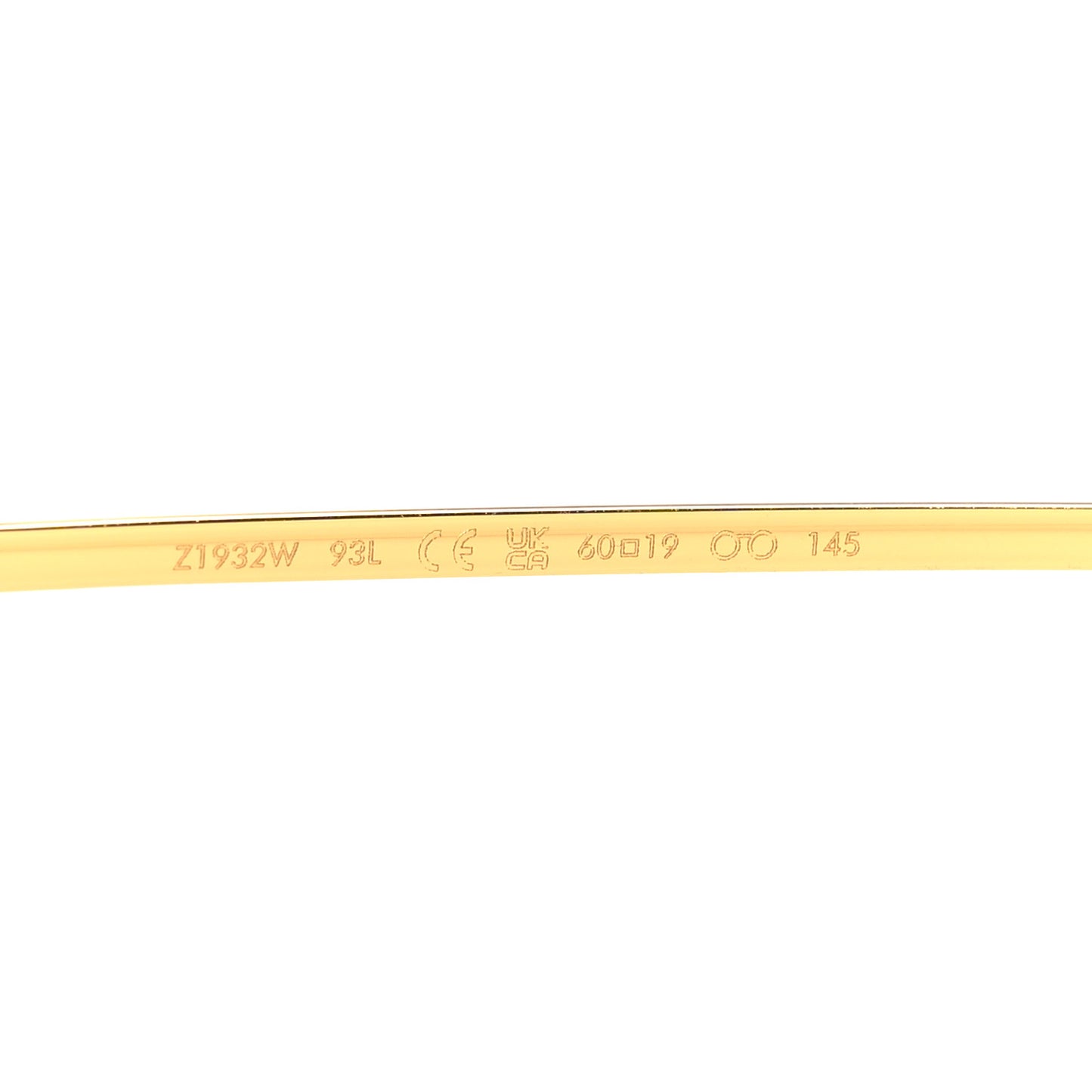 Monogram Pearl Square Z1932W Sunglasses Black