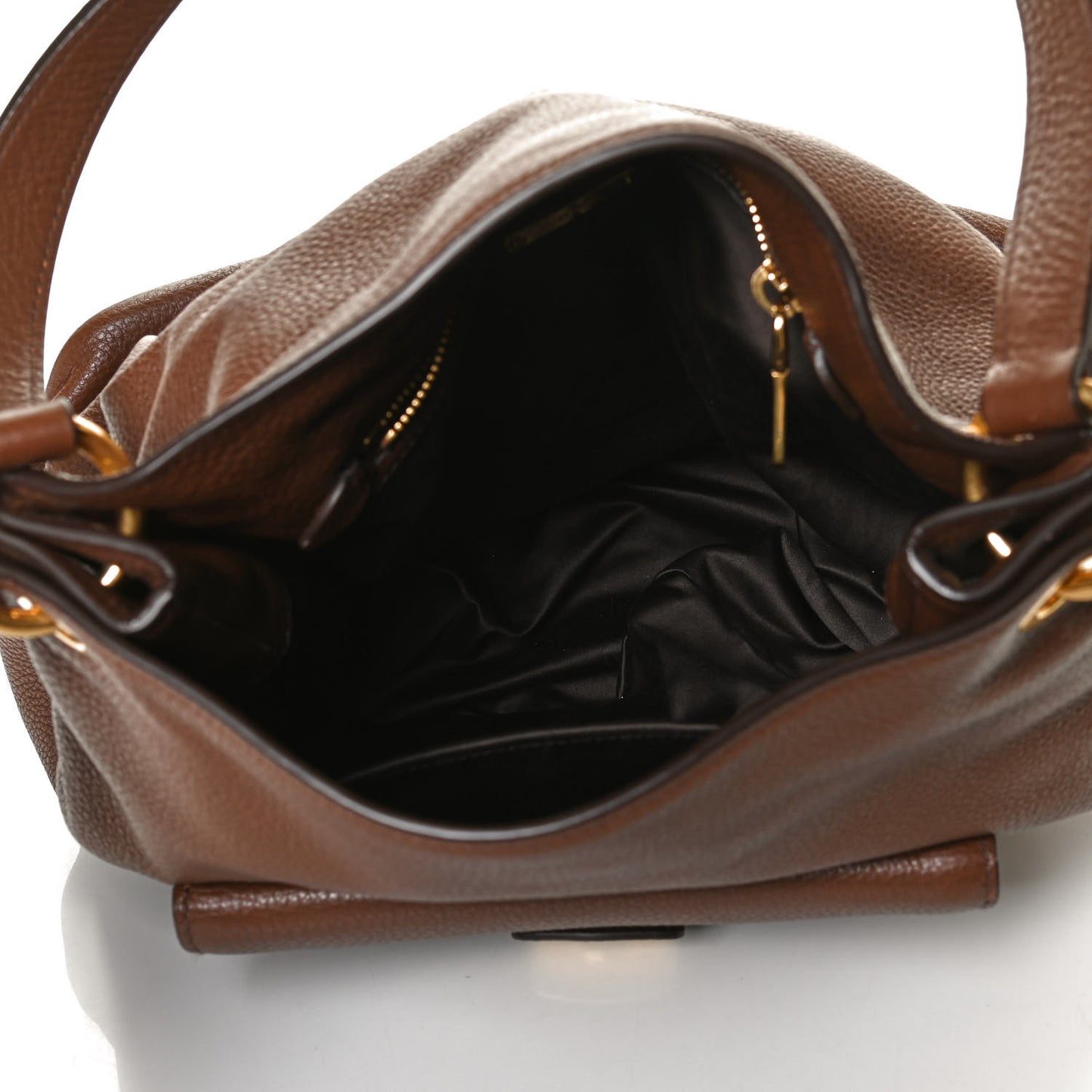 Vitello Phenix Shoulder Bag Palissandro