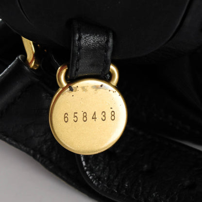 Mulberry Spongy Calfskin Mabel Hobo Black 7 of 8