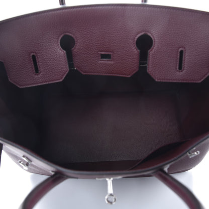 Hermes Togo Birkin 35 Bordeaux 9 of 33