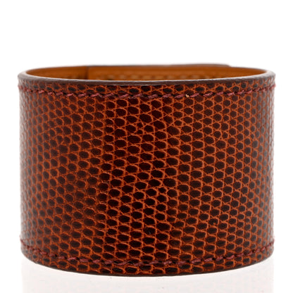 Hermes Lizard Kelly Dog Bracelet T1 Etrusque 3 of 7