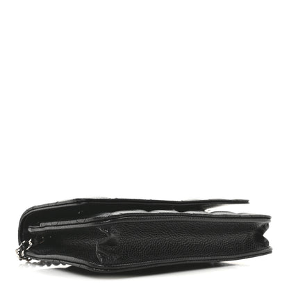 Chanel Caviar Quilted Wallet On Chain WOC Black 4 of 11