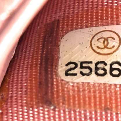 Chanel Caviar Quilted Boy Compact Wallet Pink 7 of 10