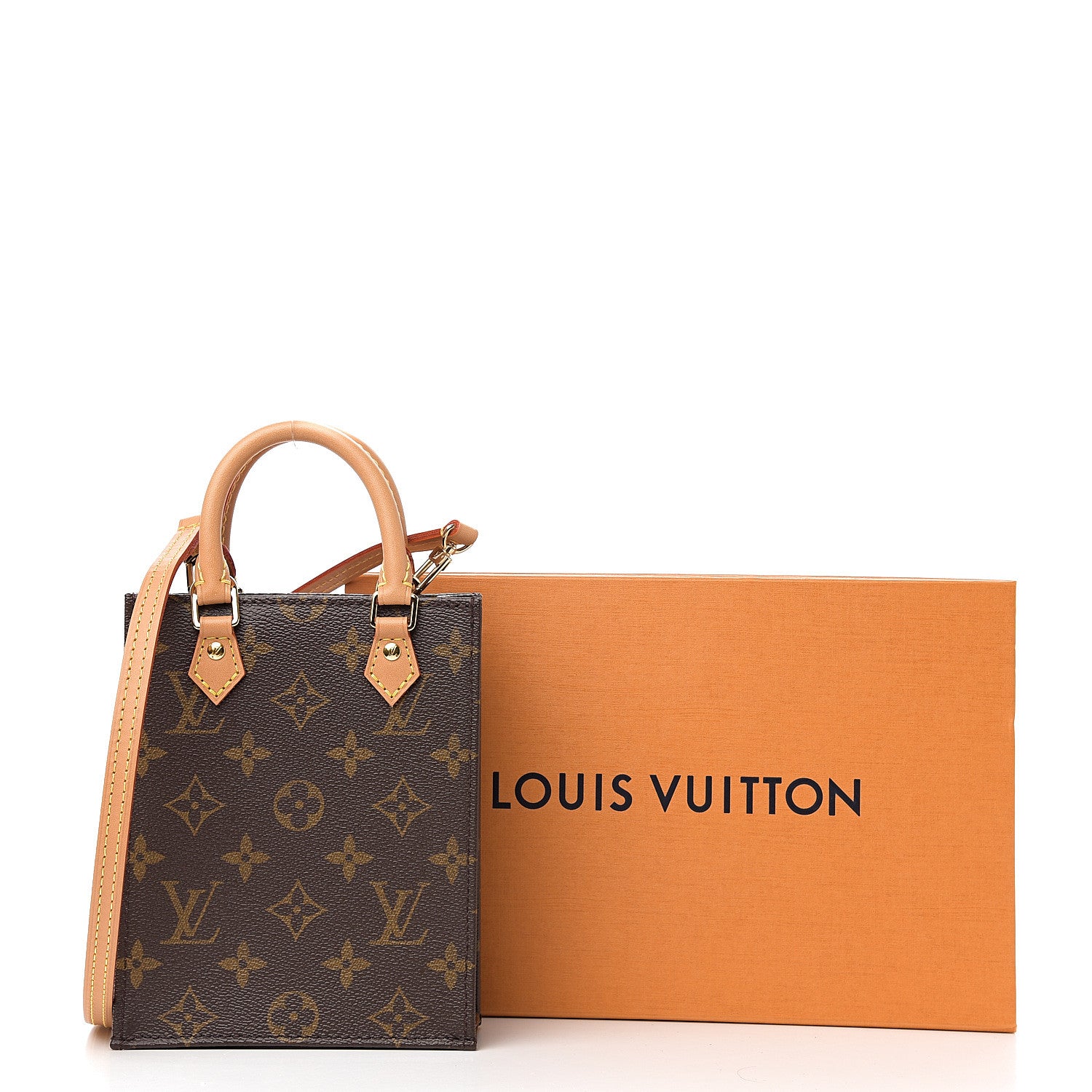 Louis Vuitton Monogram Petit Sac Plat 9 of 9