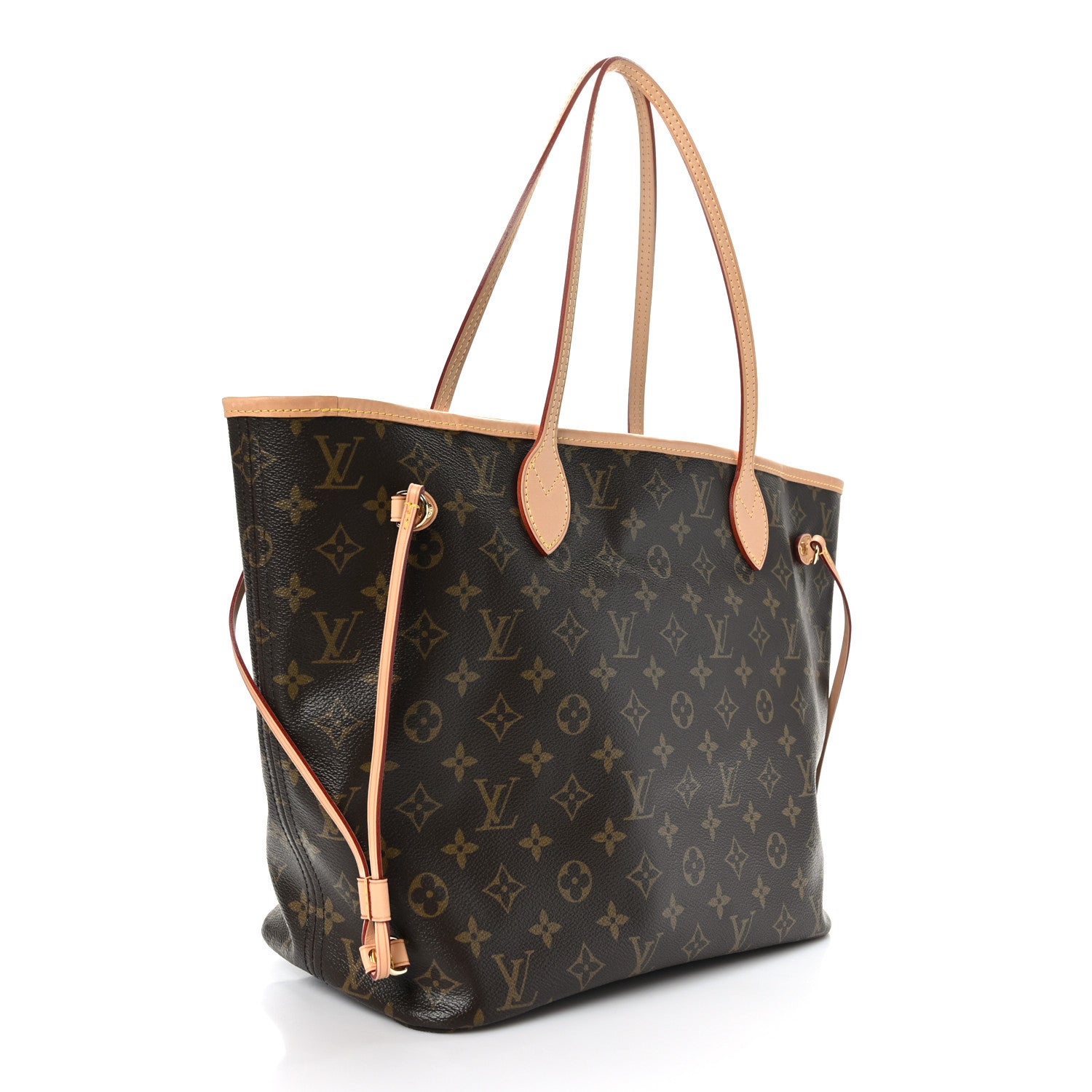 Louis Vuitton Monogram V Neverfull MM Turquoise 4 of 10