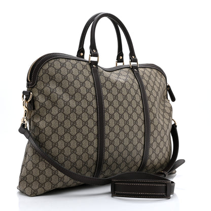 Gucci GG Plus Monogram Travel Bag Dark Brown 3 of 10