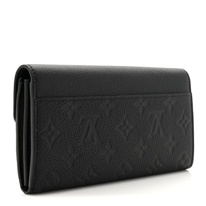 Louis Vuitton Empreinte Sarah Wallet NM Black 3 of 8