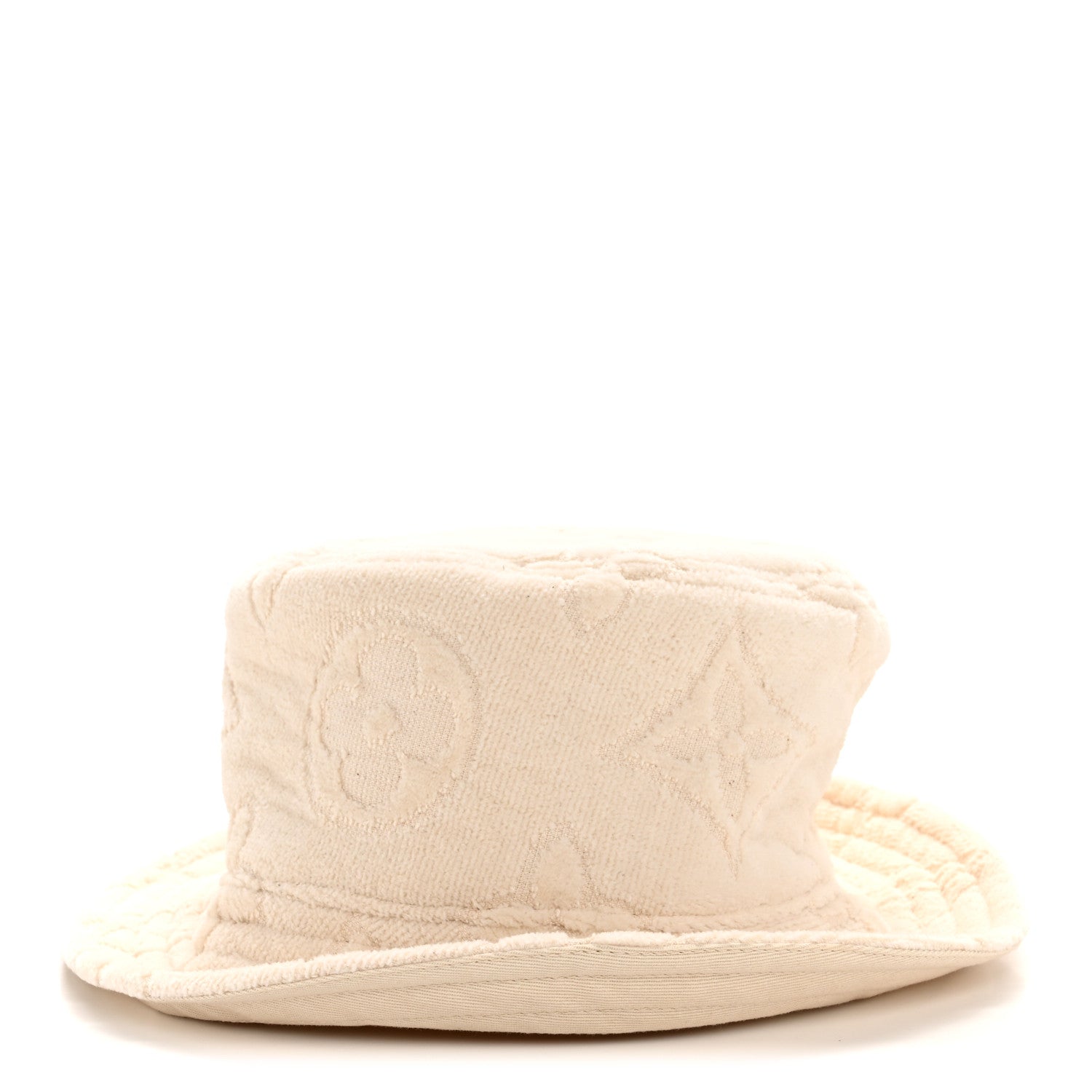 Louis Vuitton Cotton Jacquard Monogram LVacation Reversible Hat S White 4 of 9