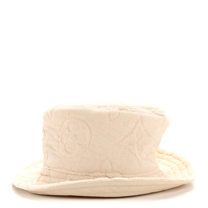 Louis Vuitton Cotton Jacquard Monogram LVacation Reversible Hat S White 4 of 9