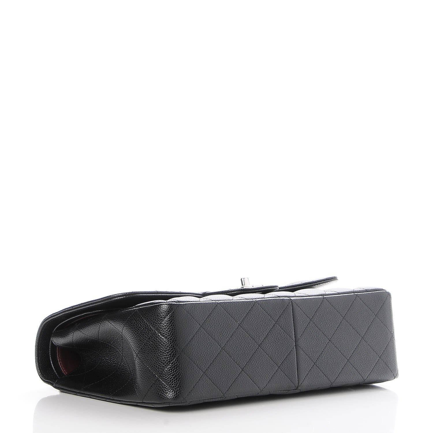 Chanel Caviar Quilted Jumbo Double Flap Black 5 of 9
