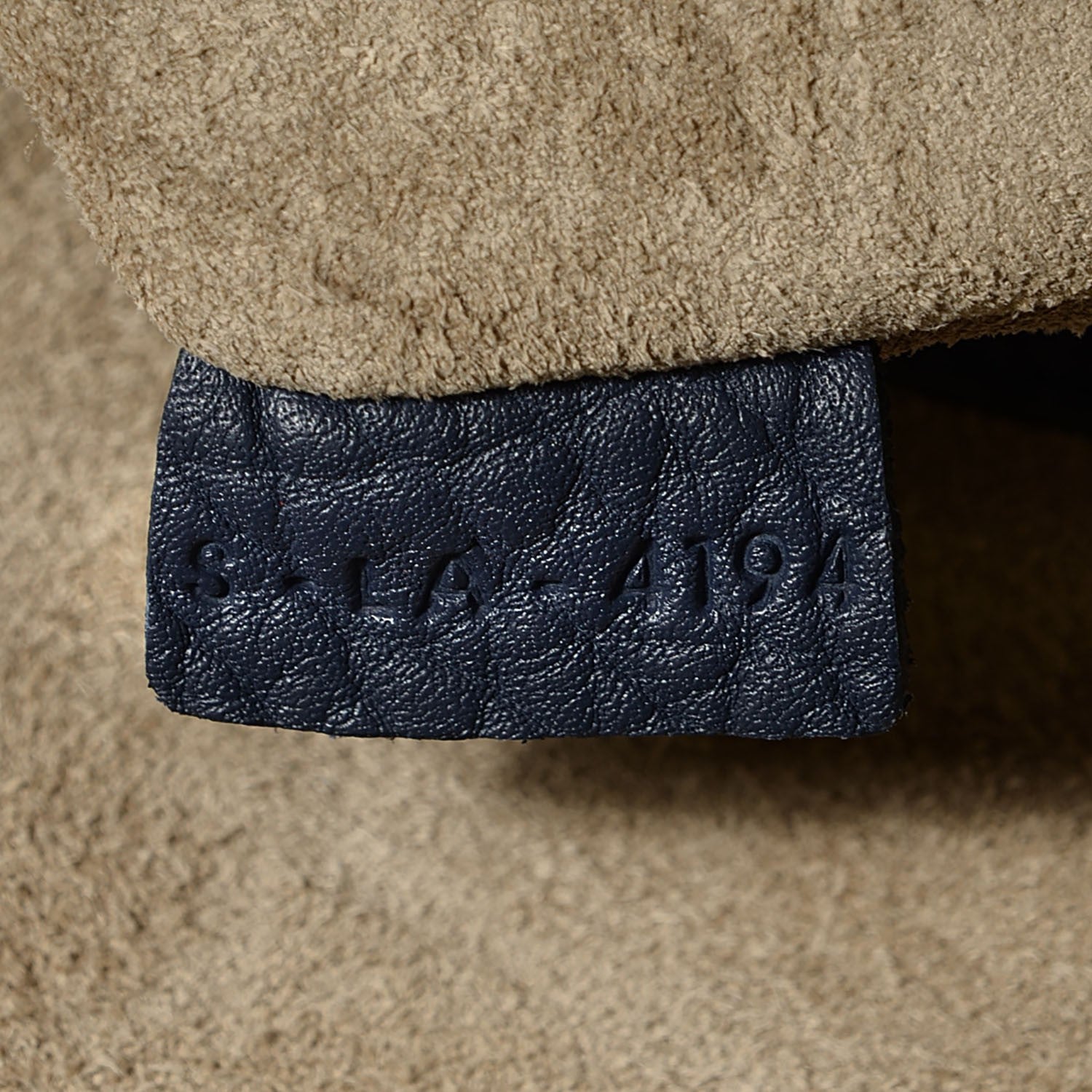 Celine Bullhide Calfskin Medium Phantom Luggage Navy Blue 8 of 9