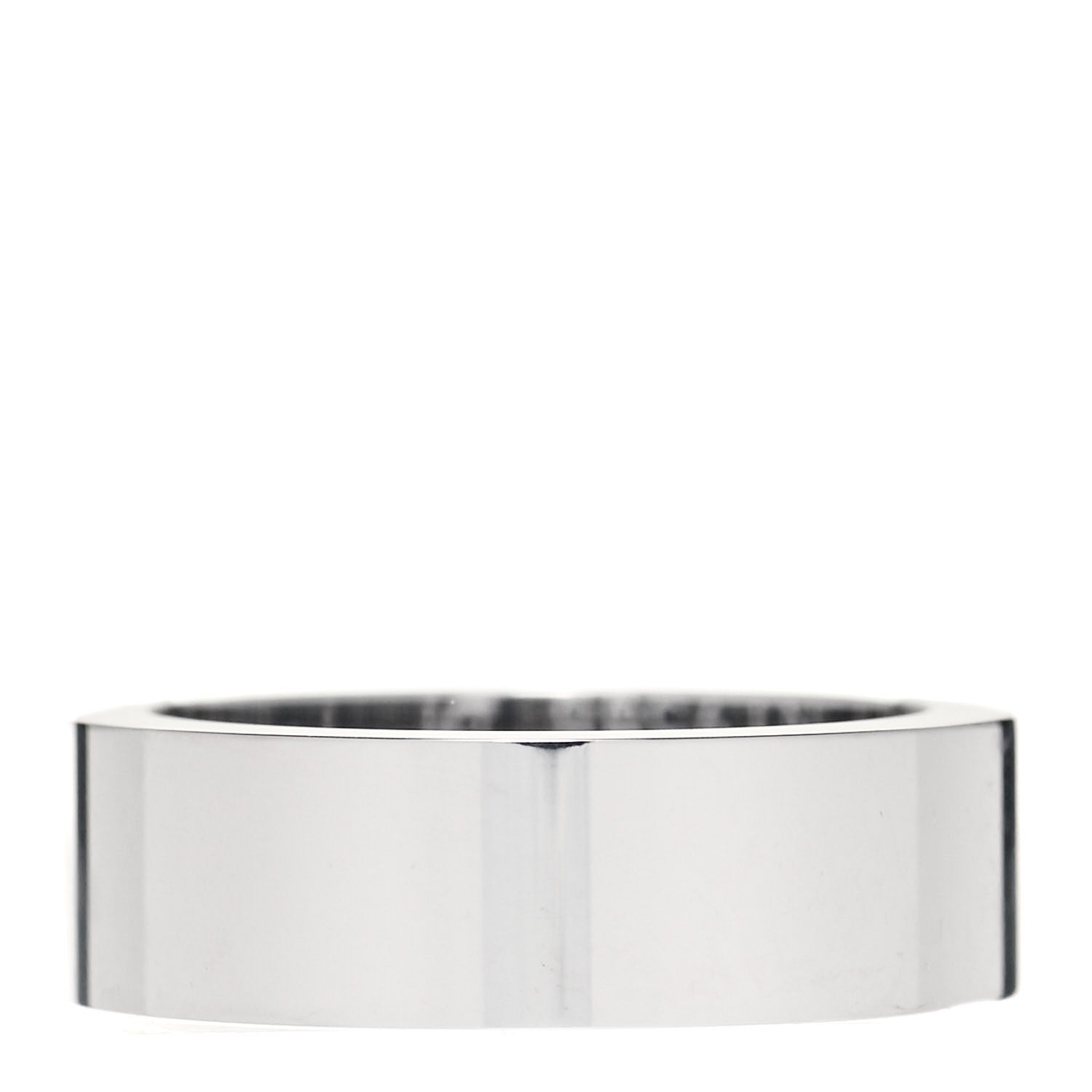 Cartier 18K White Gold Diamond 5.5mm Christmas LOVE Ring 46 3.75 3 of 4