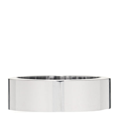 Cartier 18K White Gold Diamond 5.5mm Christmas LOVE Ring 46 3.75 3 of 4