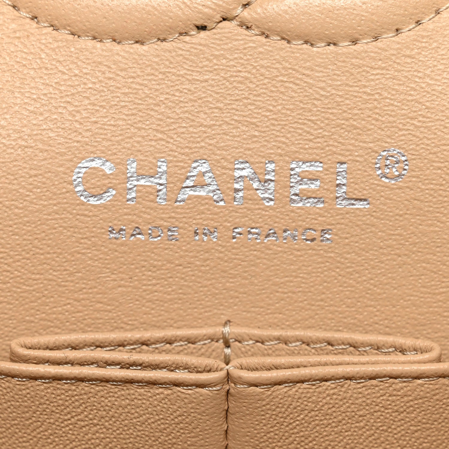 Chanel Caviar Quilted Small Double Flap Beige 6 of 15