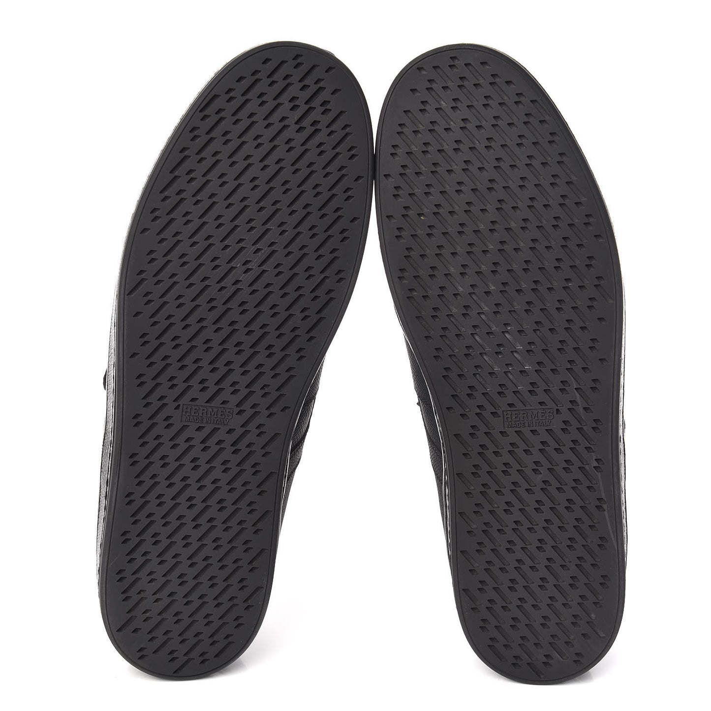 Matte Epsom Calfskin Mens Olympic Sneakers 43 Black
