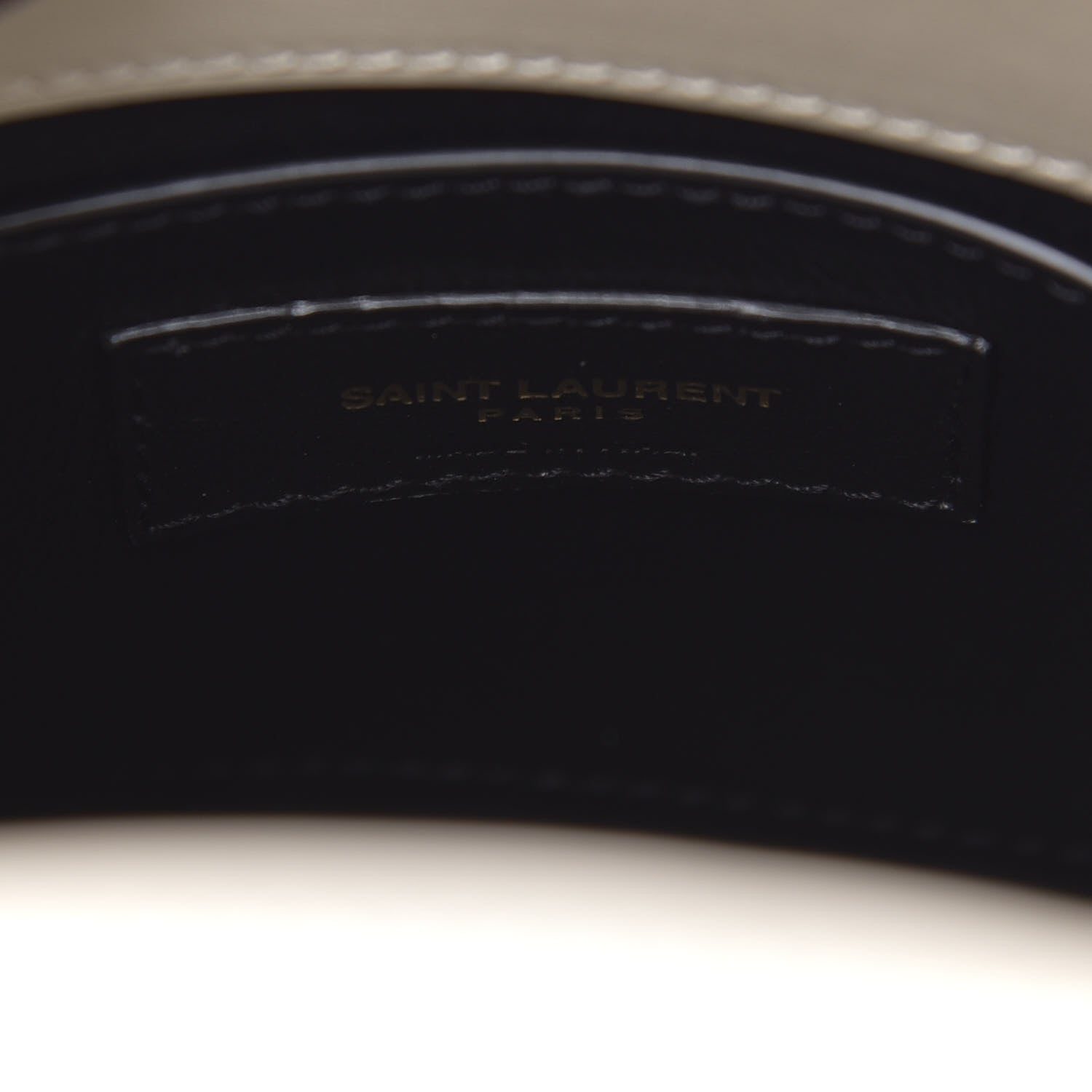 Saint Laurent Smooth Calfskin Nano Manhattan Shopper Tote Ivory 7 of 9