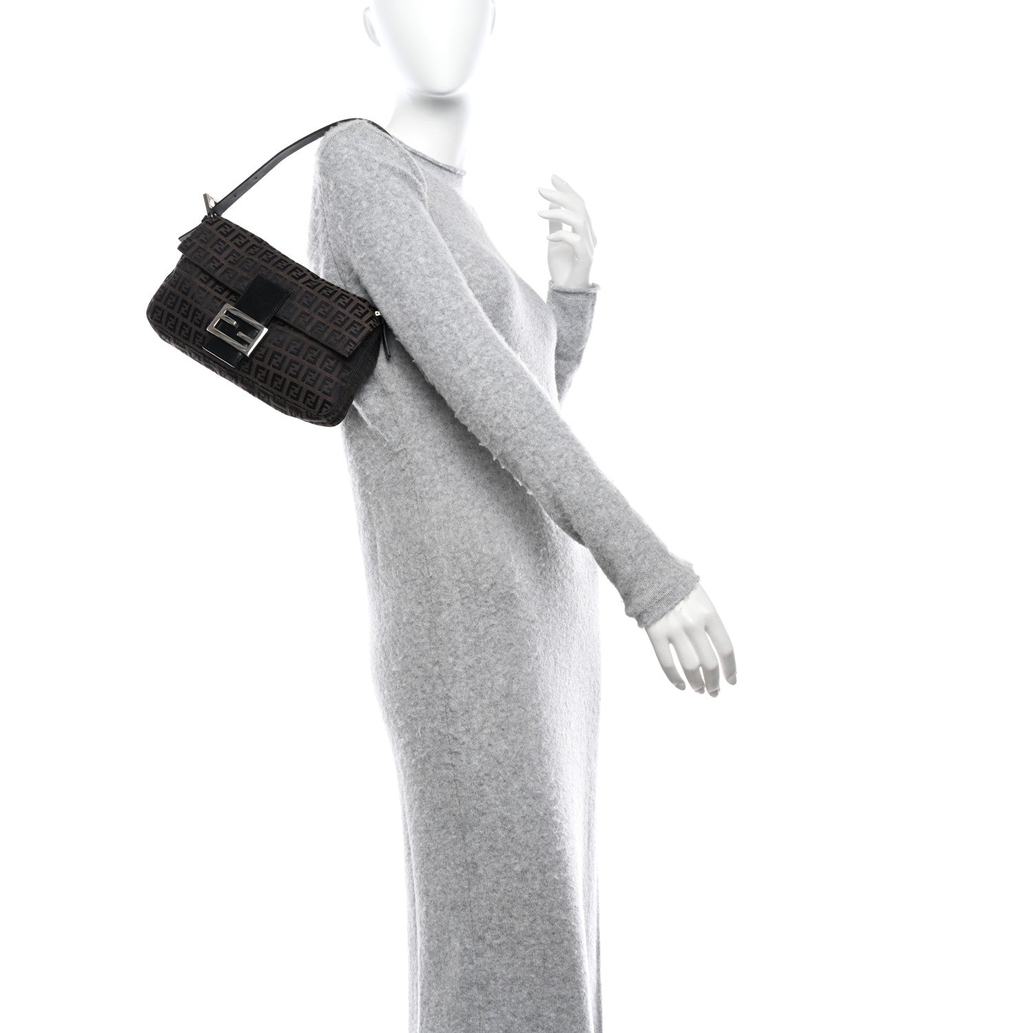 Fendi Zucchino Baguette Tobacco 2 of 9