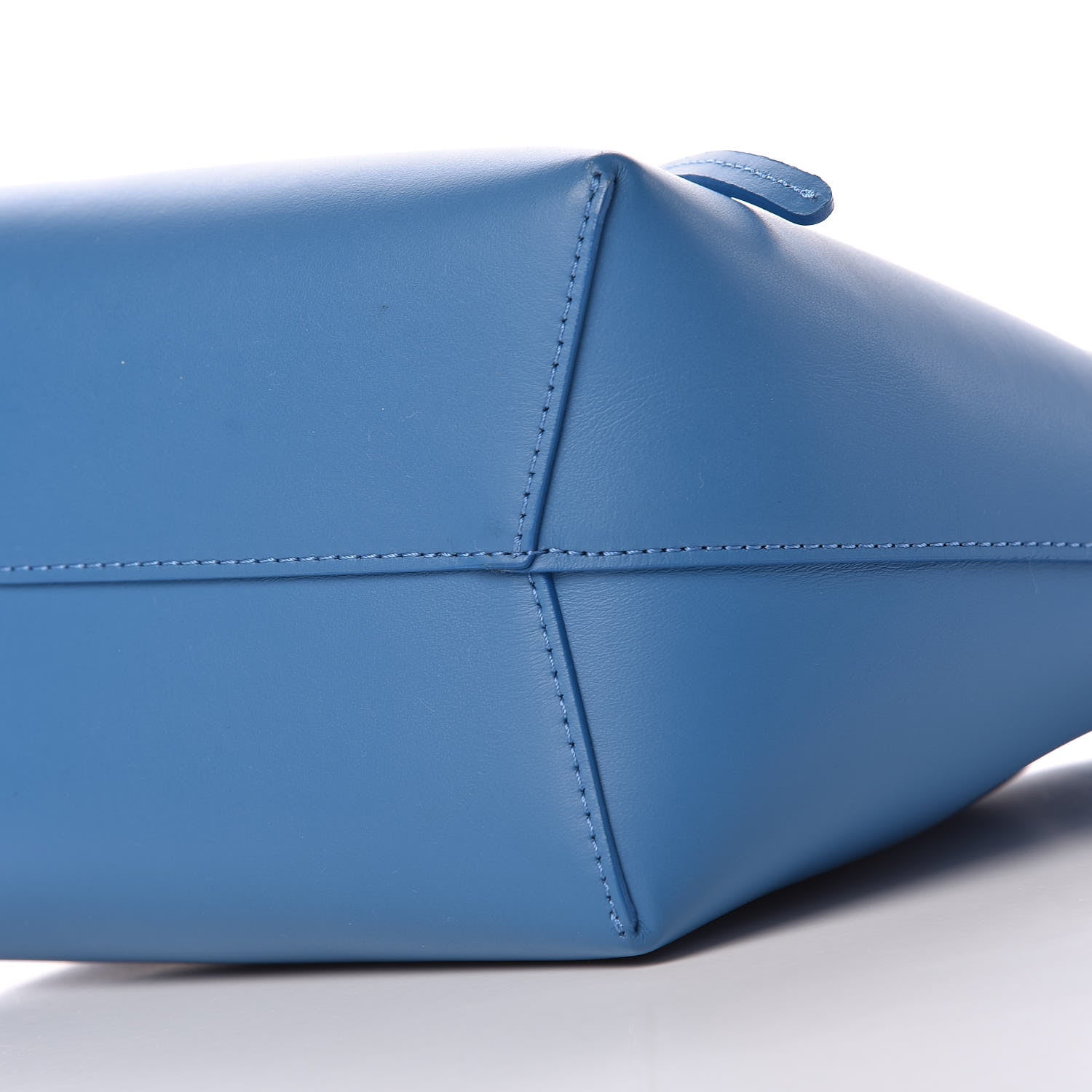 Mansur Gavriel Calfskin Mini Bucket Bag Sea Blue 9 of 9