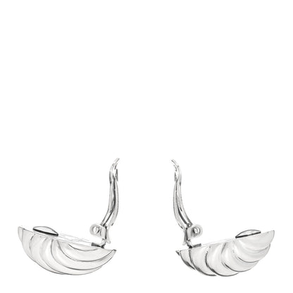 David Yurman Sterling Silver Sculpted Cable Clip On Earrings 3 of 4