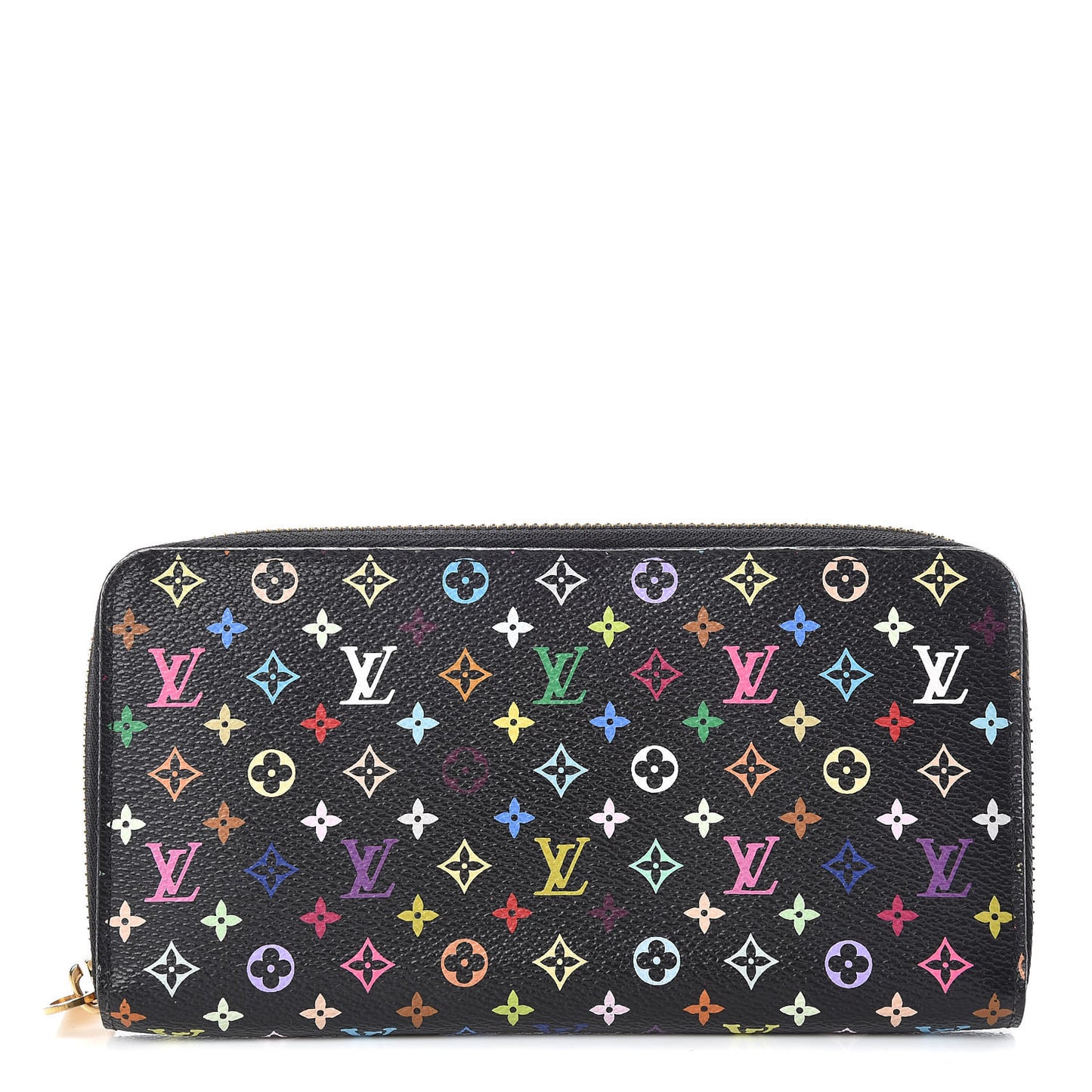 Monogram Multicolor Zippy Wallet Black Grenade