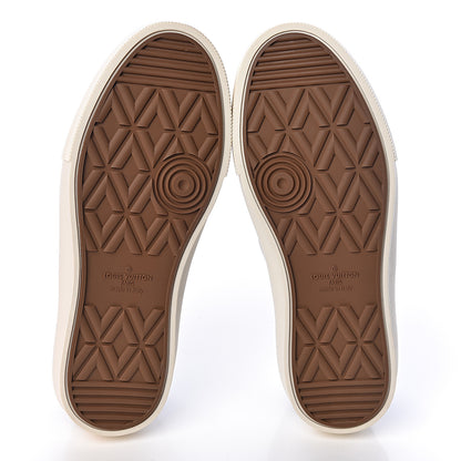 Louis Vuitton Savane Monogram Trocadero Slip On Sneakers 6 Encre 6 of 9