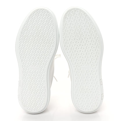 Hermes Calfskin Womens Happy Sneakers 36.5 White 5 of 9