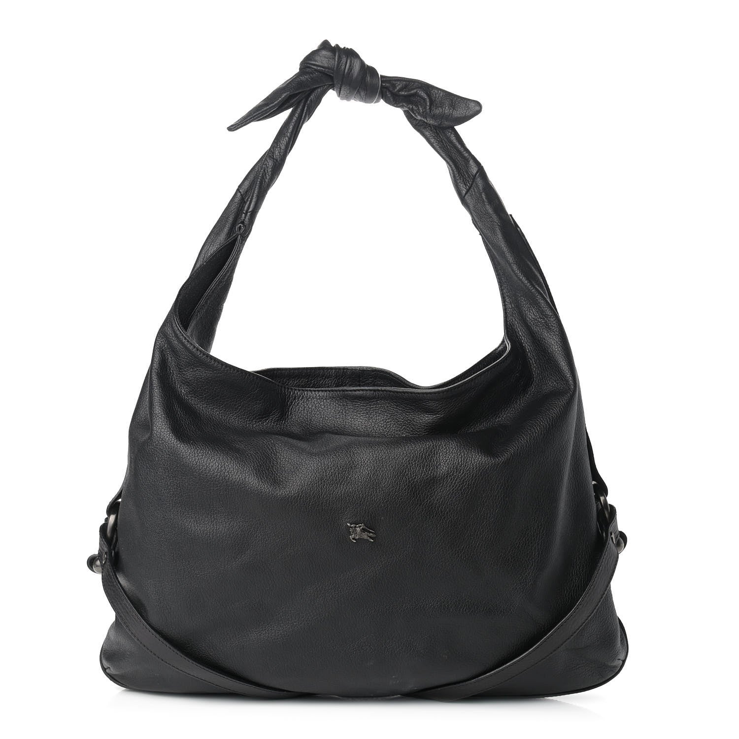 Burberry Prorsum Calfskin Hobo Bag Black 1 of 11