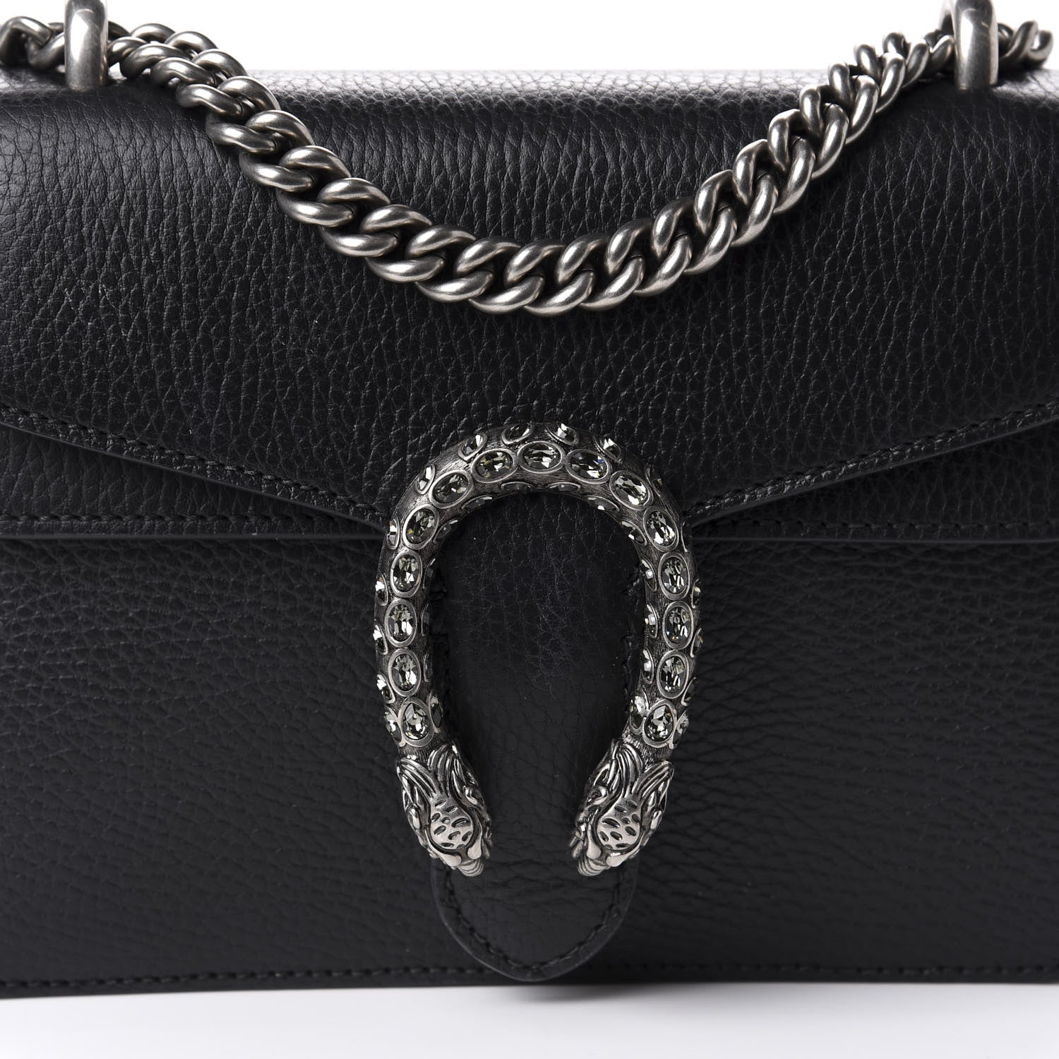 Gucci Calfskin Mini Dionysus Shoulder Bag Black 13 of 13