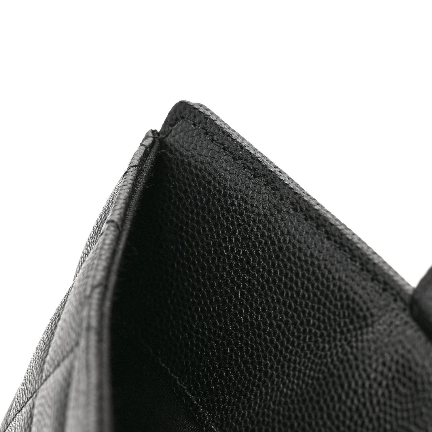 Chanel Caviar Quilted Phone Holder Wallet on Removable Chain Insert Black 6 of 9