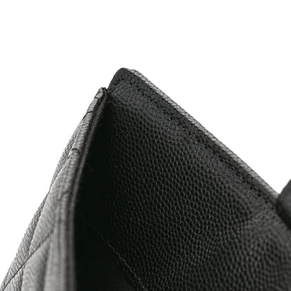 Chanel Caviar Quilted Phone Holder Wallet on Removable Chain Insert Black 6 of 9