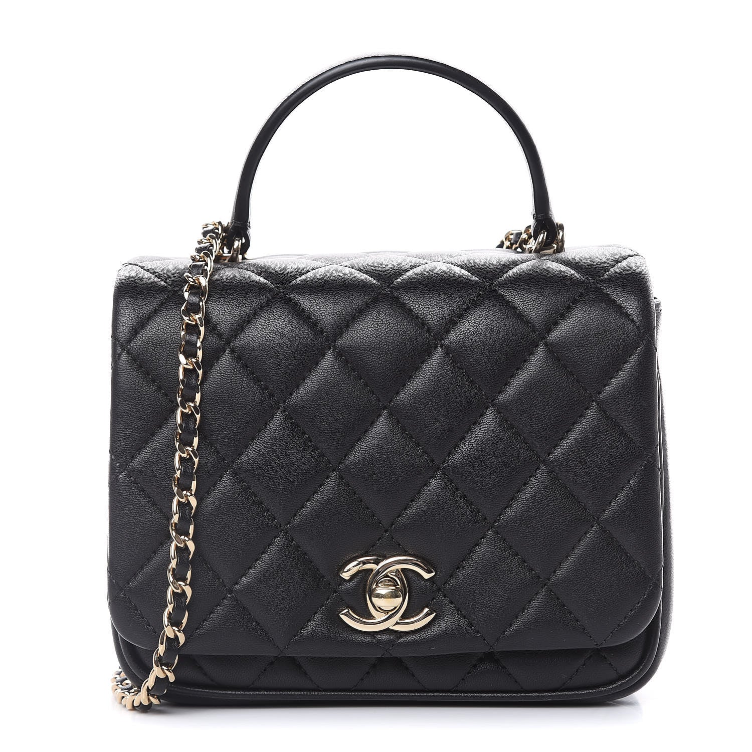 Chanel Lambskin Quilted Mini Citizen Chic Flap Black 1 of 11