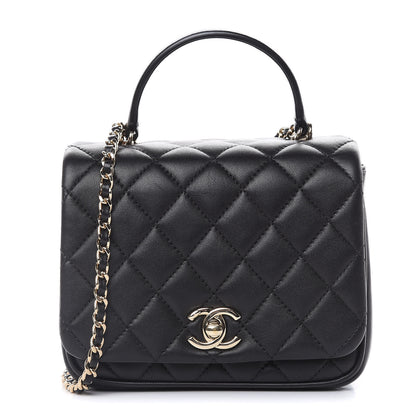 Chanel Lambskin Quilted Mini Citizen Chic Flap Black 1 of 11