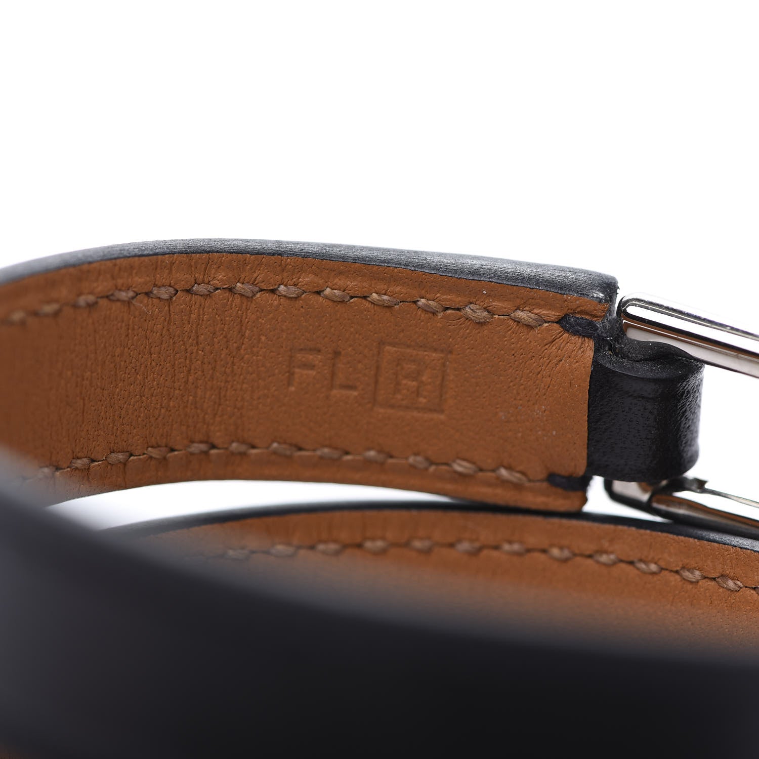 Hermes Box Rivale Double Tour Bracelet S Black 6 of 7